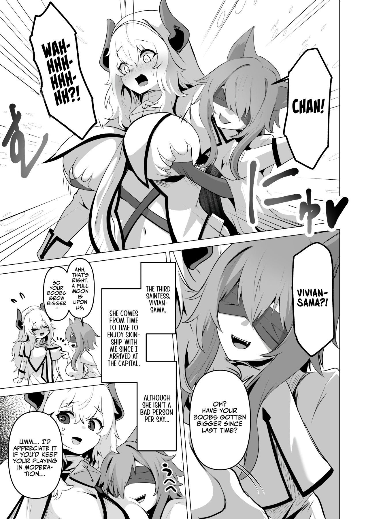 Hentai Manga Comic-The Saintess' Weakness-Read-15